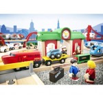 Train - Record & Play Train Station - Brio Wooden Trains 33578